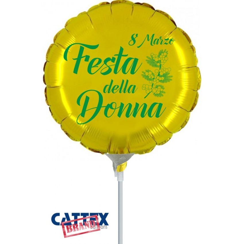 Palloncini Decorati CTX - Festa della Donna Minishape (9”)